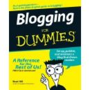 Blogging for dummies - I could use this book!