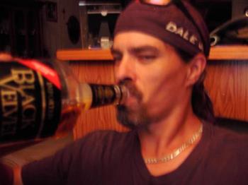 Party! - This is me drinking my wifes booze!