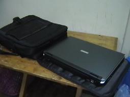 Laptop - Picture of a laptop backpack