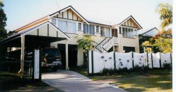 A "Queenslander" house - high blocked house in Queensland