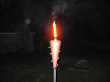 Tiki Torch - One style of a tiki torch