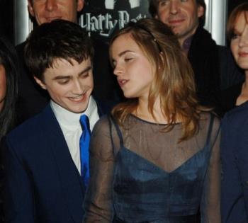 Harry and Hermione - taken in Premier Night Of Harry Potter 5