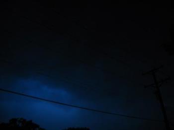 Blue/black Sky - A great shot I think for 3 a.m. and no flash Blue/black Sky - A great shot I think for 3 a.m. and no flash