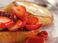 Strawberry French Toast - MMMmmm, french toast with strawberries!