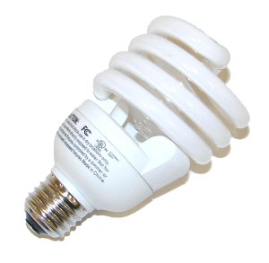 Mini Flourescent Light Bulb - Spiral flourescent light bulb