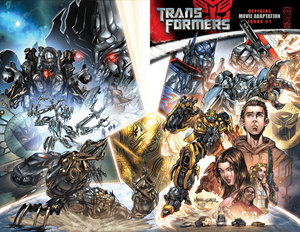 Transformers - The cover colored for Issue one of the Transformers the Movie Adaptation.