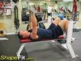 bench press - this is an image of a guy bench pressing