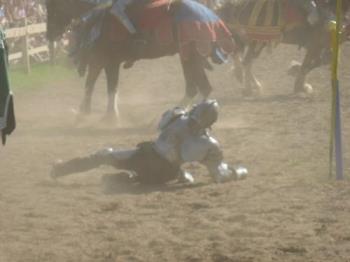Defeated - The defeated and fallen knight. Defeated - The defeated and fallen knight.