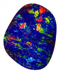 Boulder Stone - Boulder Opal is an exquisite gem, having a unique brilliance of colour found in no other precious stone. Many things about it are attractively different, especially the strong natural back and stability.

Boulder Opal, the magnificent gem is found only in the vast arid regions of western Queensland. It is a beautiful child of the desert and to those who would seek her hiding place. It is not a child of the crude and tasteless, but a symbol of purity and hope, stirring the hearts and passions of all with people twinkling eyes and tantalising beauty.&#039;