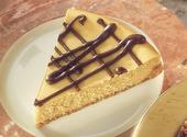 Cheesecake With Chocolate Drizzle - a yummy cheesecake with chocolate drizzle!