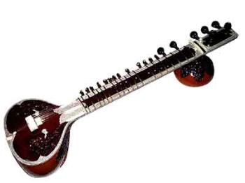 Sitar - I used to play sitar, an Indian instrument.