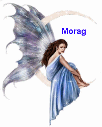 Morag - Animated name Morag, fairy
