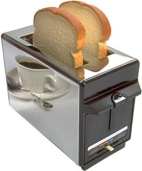 Toaster - Toaster and toast