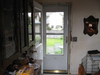 Both Doors - This shows both doors but also highlights the bottom brass piece. Both Doors - This shows both doors but also highlights the bottom brass piece.