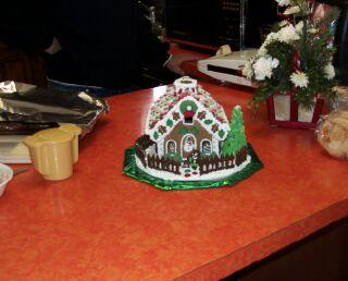 Gingerbread House - My niece made this for me for Christmas. It was too pretty to eat.