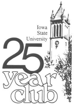 25 year club - Just like Iowa State!