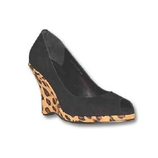 suede black & leopard print - the new shoes I love!