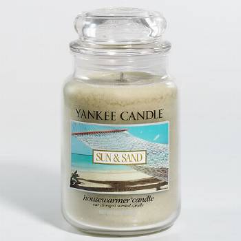 Sun and sand candle - From Yankee Candles. One of my favorite scents