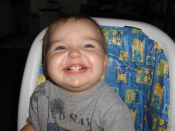My nephew - Andrew, one year old. Big cheeses for Aunt Tiff! My nephew - Andrew, one year old. Big cheeses for Aunt Tiff!