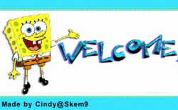 Welcome to MyLot:) - Spongebob welcome.......