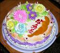 colourful birthday cake for you - happy birthday