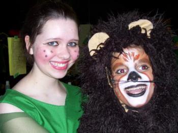Lion and friend - The lion was amazing. He's such a talented kid. Lion and friend - The lion was amazing. He's such a talented kid.