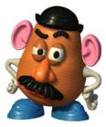Mr Potato Head - I thought this was slightly more interesting than just a plain old spud