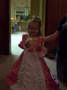 Annaelise - This is what our darling will wear for Halloween Trick or Treat night. Isn&#039;t she beautiful?