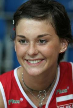 One of the best polish female volleyball players:D - This is Katarzyna Skowronska, the star of polish national volleyball team. She&#039;s great, currently she plays in Italian legue in A series:)