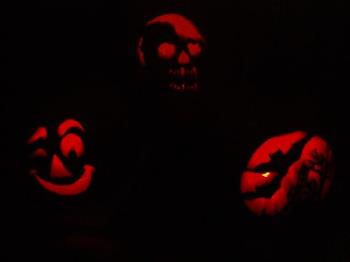 carved pumpkins - our pumpkins from last year carved pumpkins - our pumpkins from last year