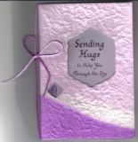 Sending you more hugs! - hug card