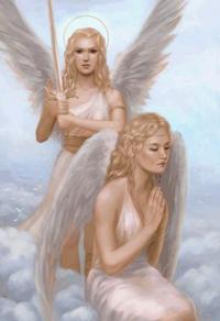 Our guardian angel! - Our guardian angel who protects us and keep us away from danger and harm 
