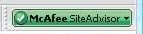 SiteAdvisor button - This is what SiteAdvisor looks like when it's green. SiteAdvisor button - This is what SiteAdvisor looks like when it's green.