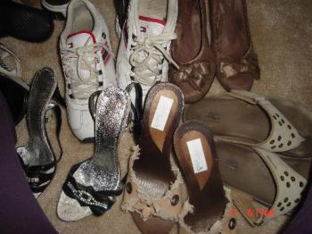 some of my shoes - shoes in my closet
