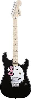 Hello Kitty Guitar - Hello Kitty Black Guitar Hello Kitty Guitar - Hello Kitty Black Guitar