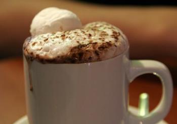 A Might Big Hot Chocolate For You Terryz! - Hope you feel better!