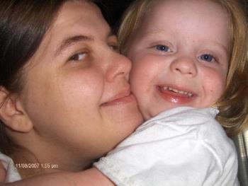 My daughter and I - Me and my daughter.........loving, living, laughing