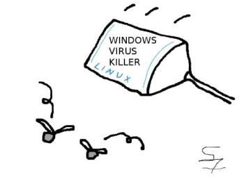 I use Linux & - I use Linux & an Antivirus which I use mostly to kill Windows viruses before they can reach friends that use Windows. Linux viruses are extremely rare.

