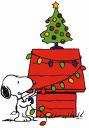 Snoopy &#039;s Christmas - Snoopy&#039;s Dog house at Christmas