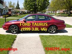 Ford Taurus 1999 3.0L V6 - [help with my 99 ford taurus] - [computershack41143 - (5)] - [http://www.mylot.com/w/discussions/1340291]. [Ford Taurus 1999 3.0L V6]. [For Used Spare Part: http://www.shop.com/Auto-a-Ford+Taurus+Transmissions-st.shtml?sourceid=429]