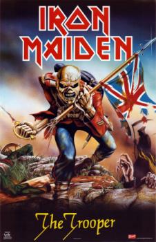 Iron Maiden - Iron Maiden The Trooper poster