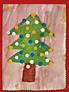 Children like to make postcards - My grandkids like to make postcards!!Here is one for New Year!