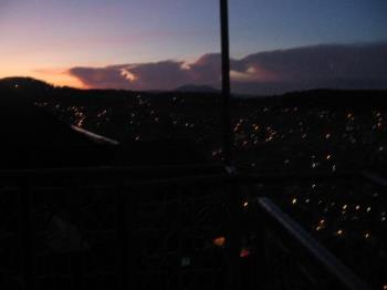 sunset - Sunset over the Philippines&#039; Baguio City