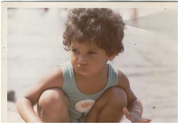 baby photo - me when I was 3 yrs old