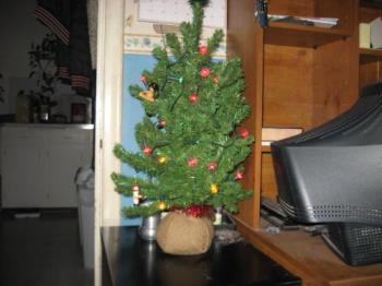 My Office Christmas Tree - The Tree in my office