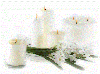 Candles of Love For Bob and Family - May these burn to lighten your paths and ease your griefs 