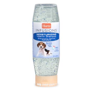 Hartz® INFUSIONS™ Moisturizing Vitamin Shampoo - Hartz® INFUSIONS™ Moisturizing Vitamin Shampoo for dogs and puppies. This is a very good shampoo and only costs about 5-8$.