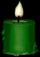 Candle for Mummymo - A green candle for spiritual and bodily healing... for Mummymo.