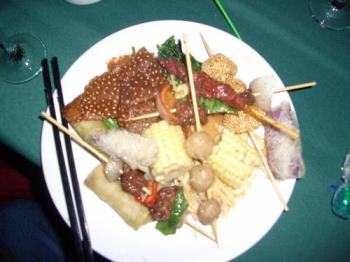 self-service food at the Christmas Party - I enjoyed a lot of the party with my colleagues. self-service food at the Christmas Party - I enjoyed a lot of the party with my colleagues.