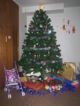 our tree - This was our tree this year.